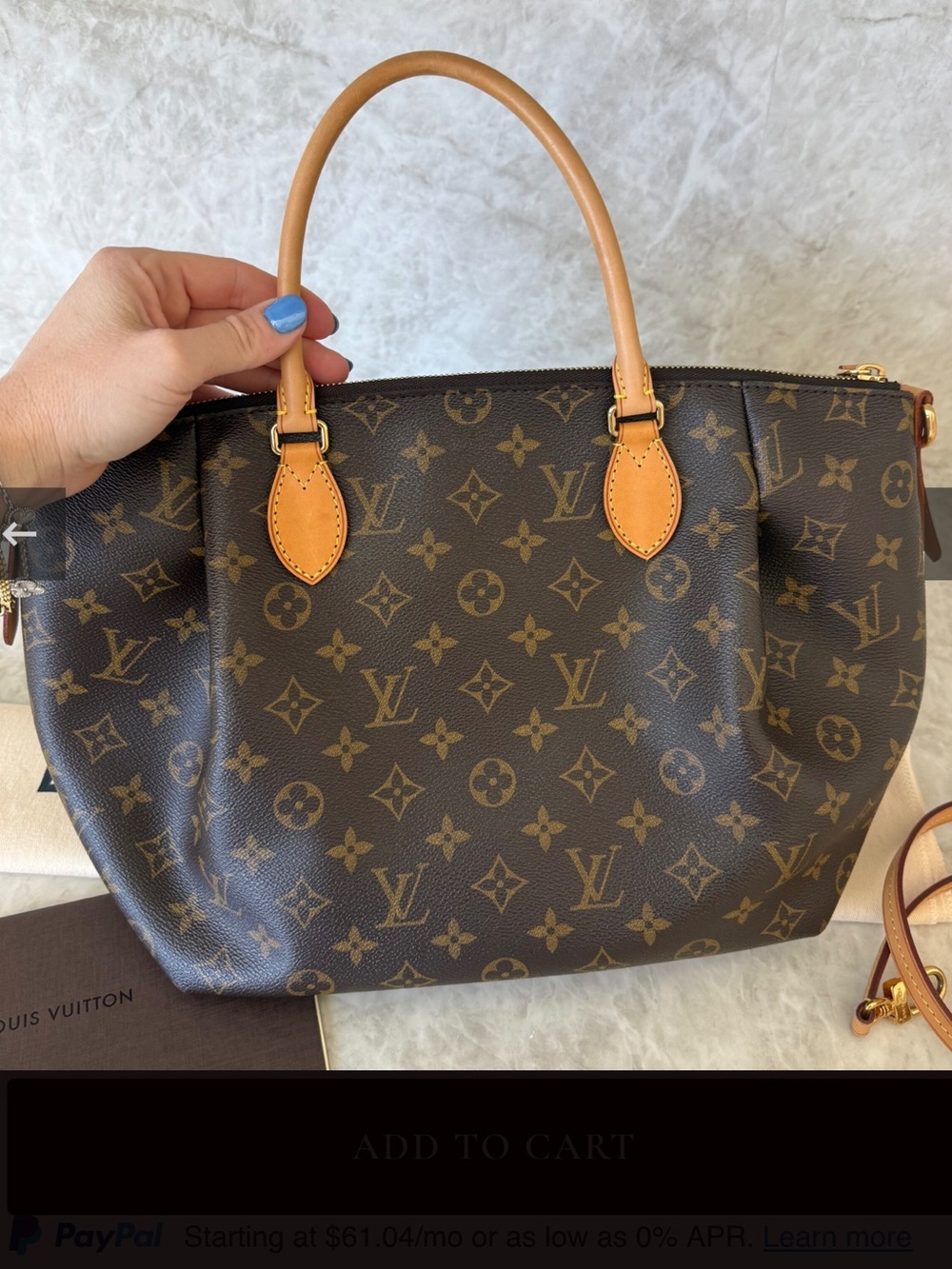 Authentic Louis Vuitton Turenne MM - Picture 7 of 16